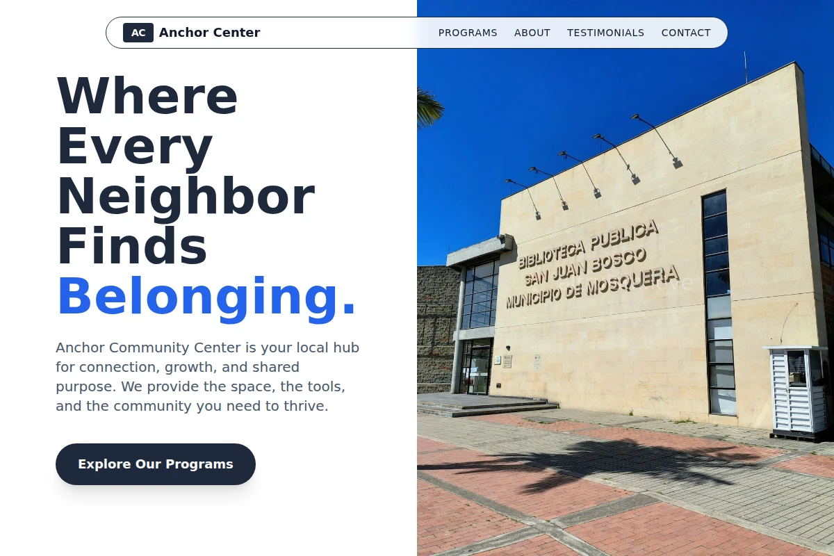 Anchor Community Center