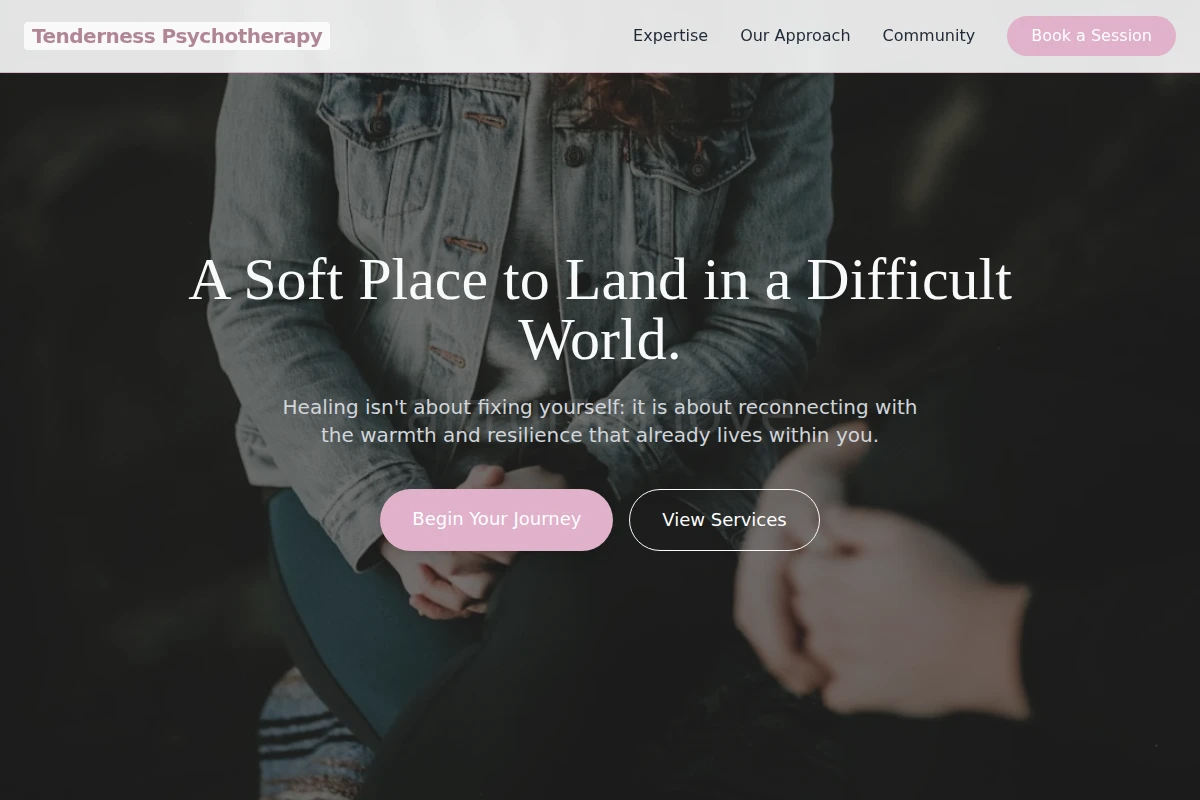 Tenderness Psychotherapy