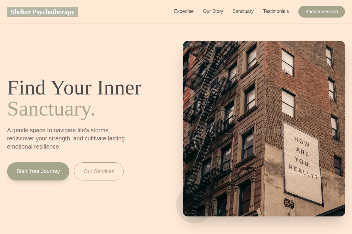 Shelter Psychotherapy