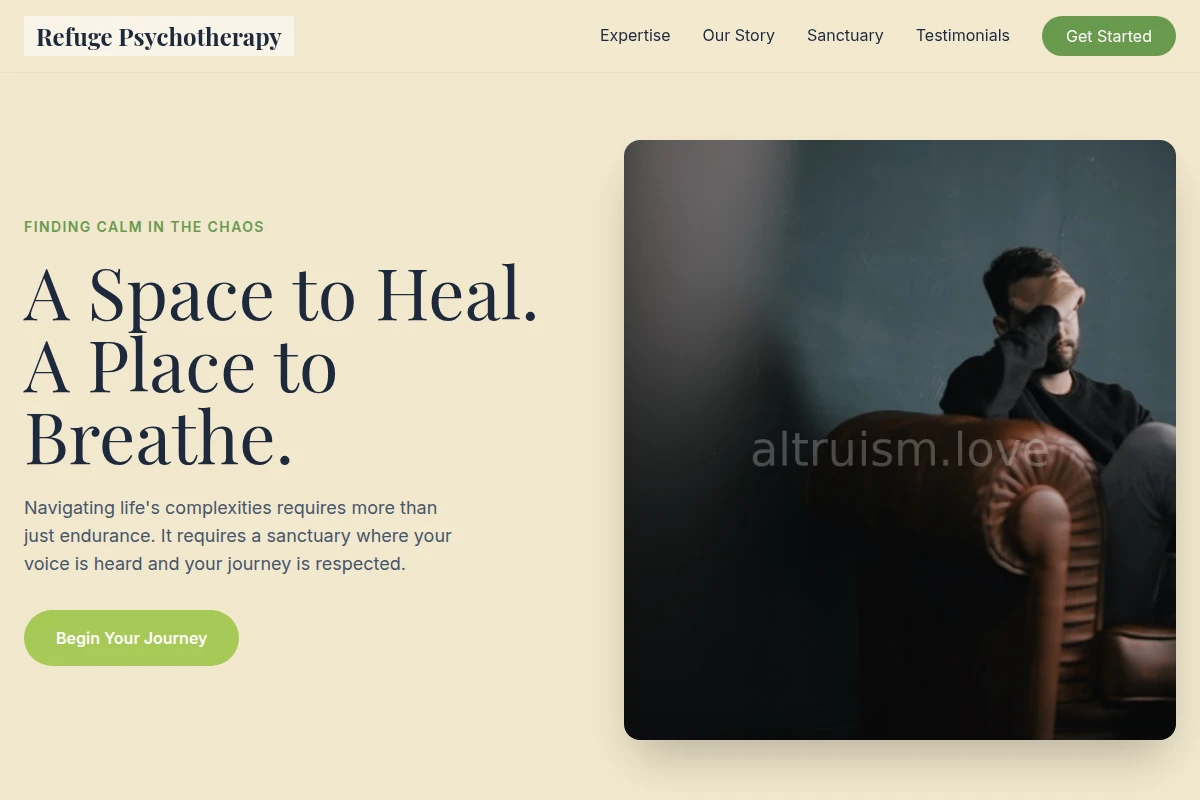 Refuge Psychotherapy